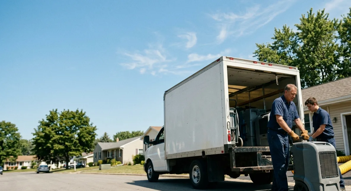 Water Damage Cleanup in Valley City, OH near me
